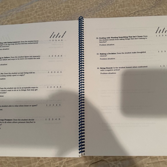 Skillstreaming- Program Forms Book - Picture 3 of 10